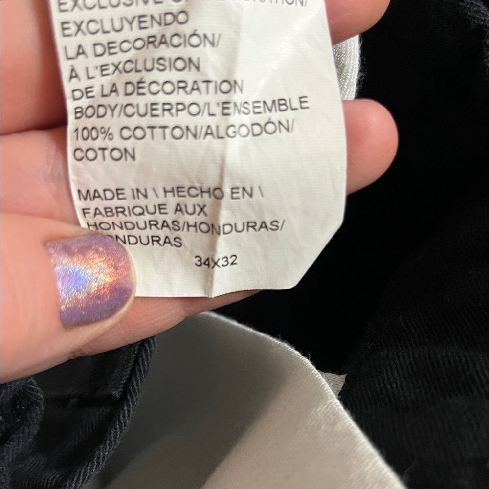 Dickies Black Pants with Tesla Logo - Picture 6 of 6